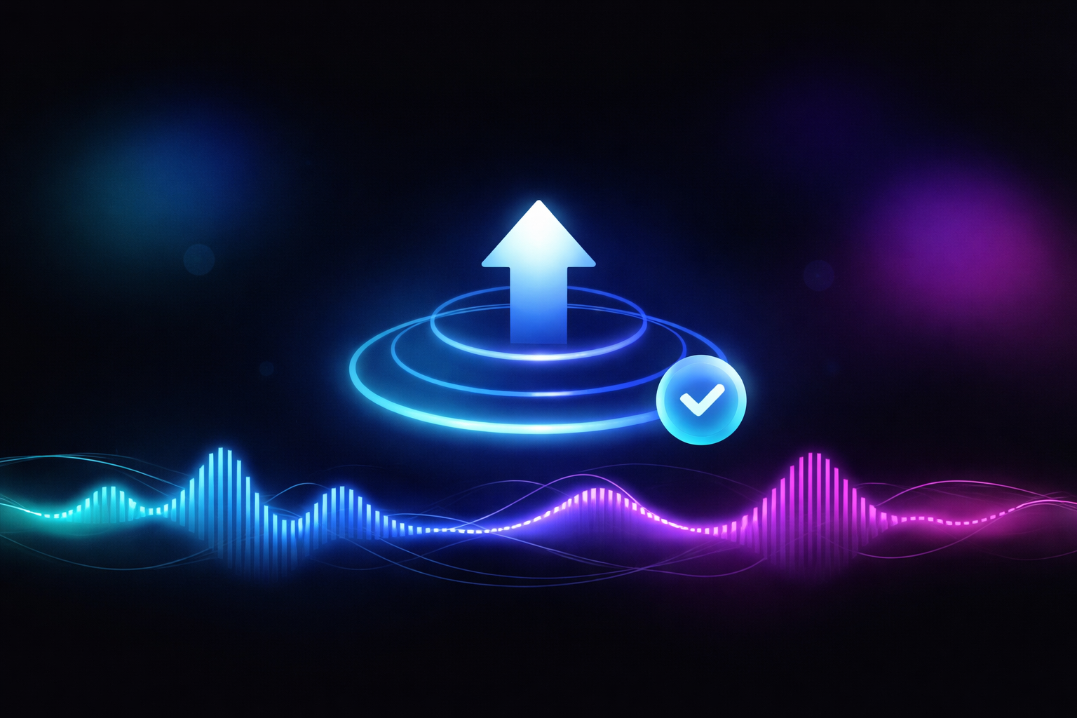 Step-by-step workflow diagram showing how to upload AI music from Suno to Spotify through a distributor in 2026